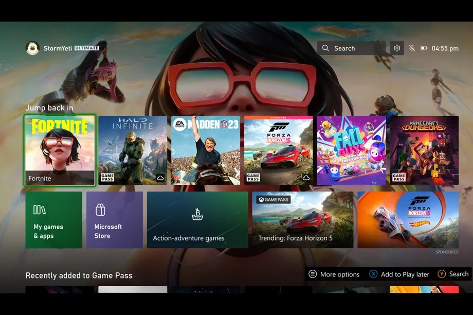 Microsoft começa a testar nova interface do Xbox para lançamento em ...