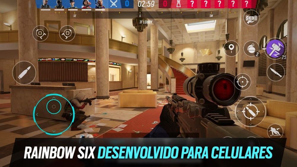 Finalmente recebemos a data de lançamento do Rainbow Six Mobile, a