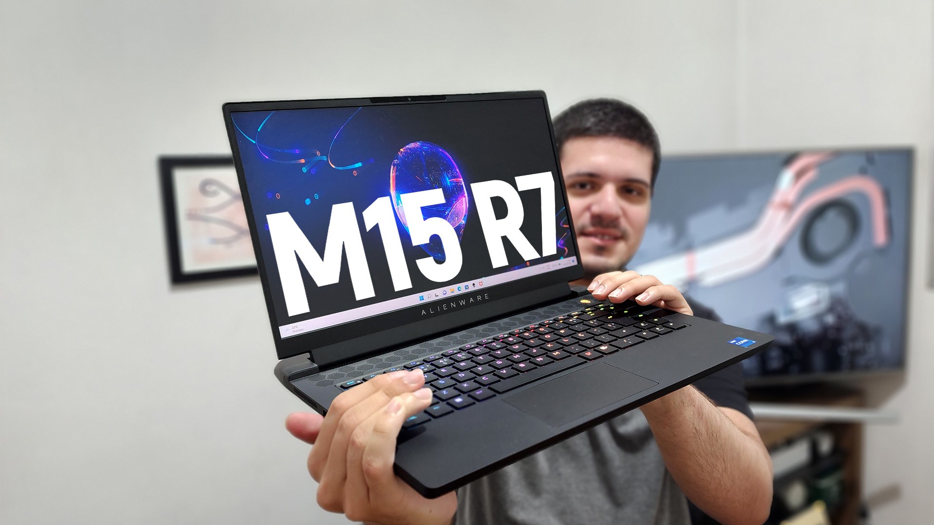 Ordinateur Portable Alienware M15 R1 Rouge - I7, RTX 2070, 32Go RAM - Occasion