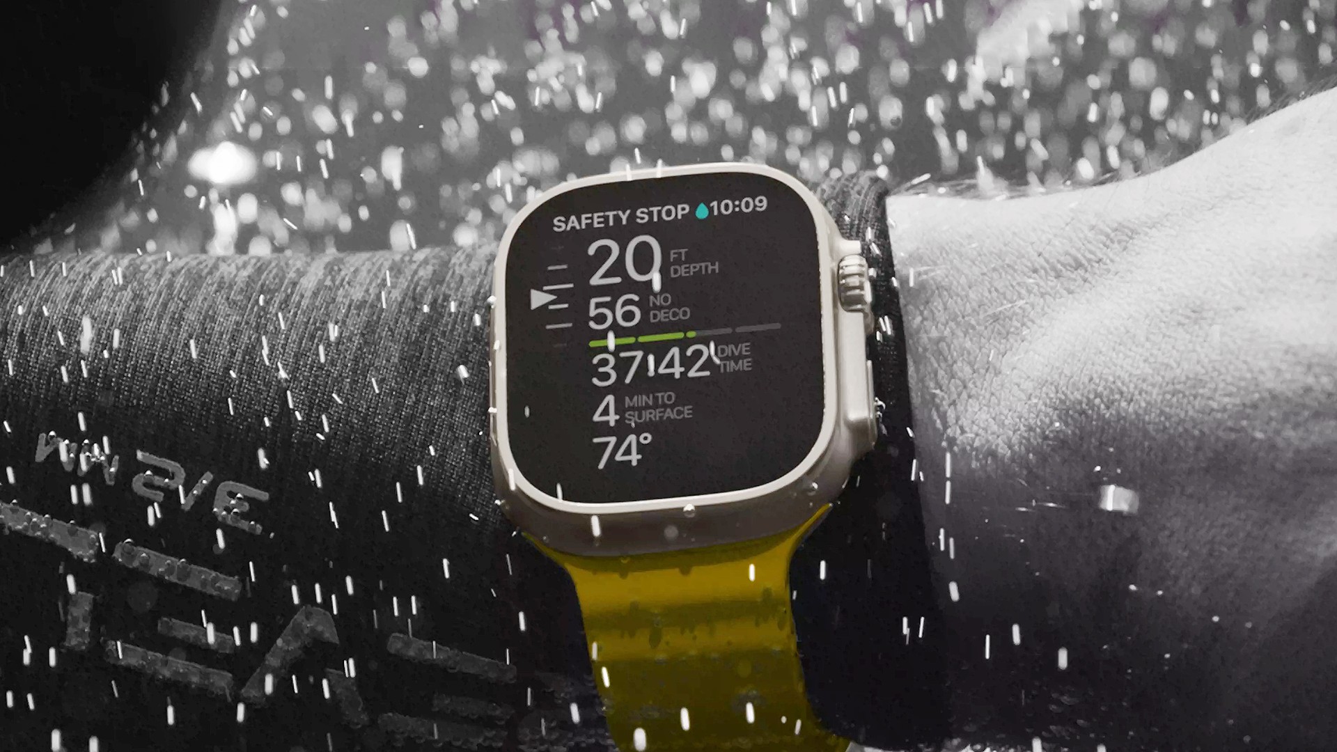 Apple Watch Ultra GPS Cellular 49mm Estojo de titânio com alça de