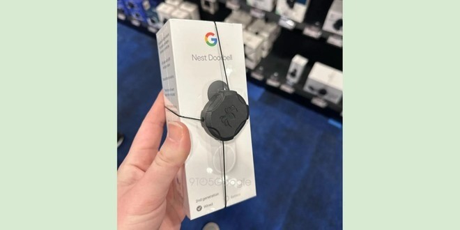 その他 Google nest Doorbell Google Nest Doorbell é vista em loja de varejo e tem preço