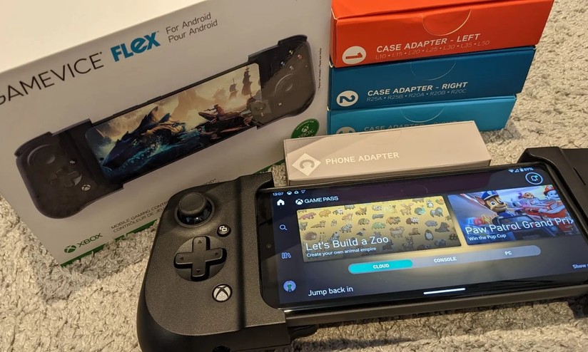 スマホアクセサリー Gamevice Flex Controller Android GV211 Gamevice FLEX é um gamepad USB-C que se adapta ao celular mesmo