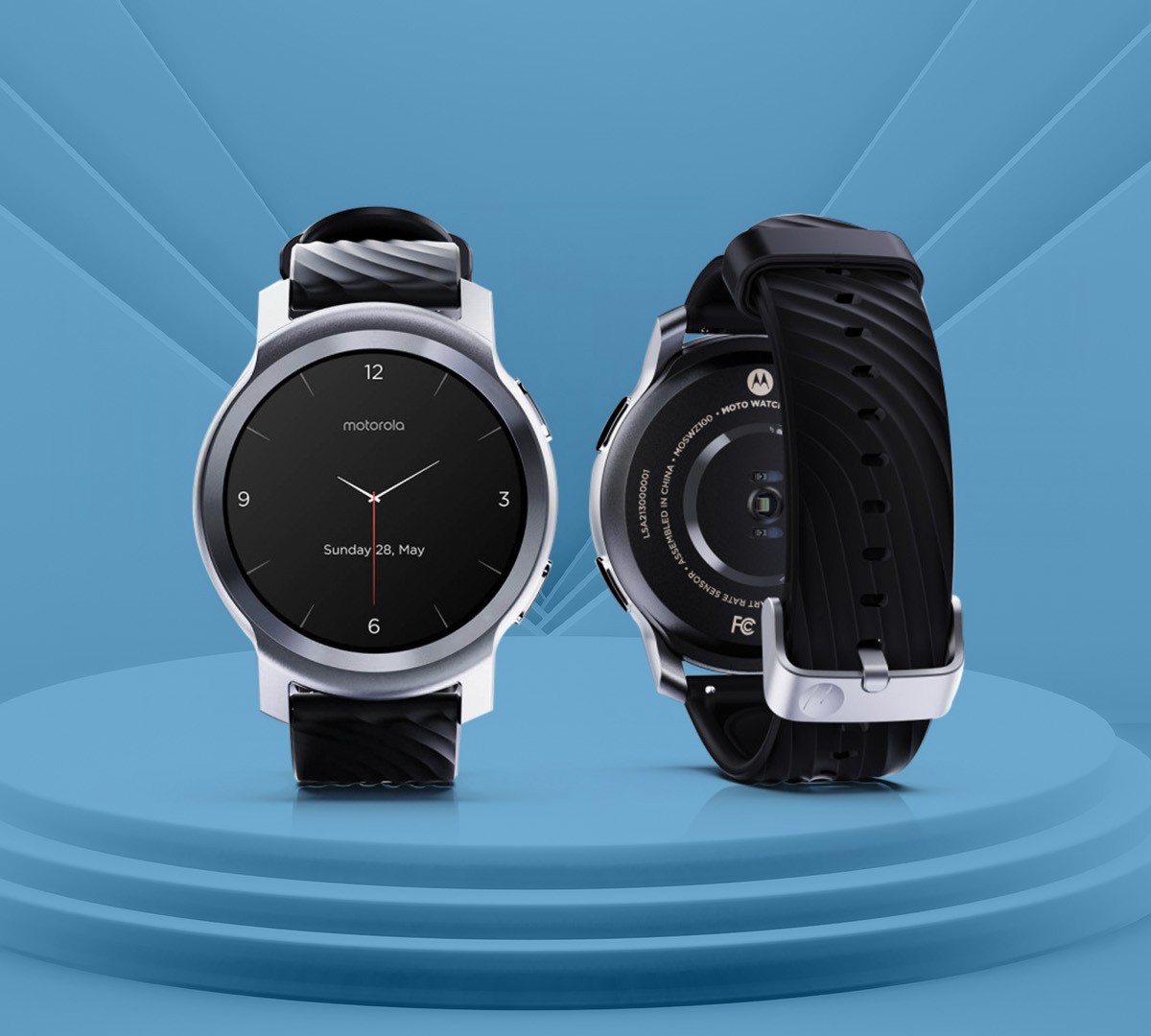 Smartwatch Motorola Moto Watch 100 à Prova D'água 42mm