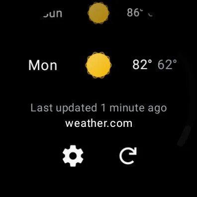 Atualização torna o Google Clima um aplicativo integrado ao Relógio 
