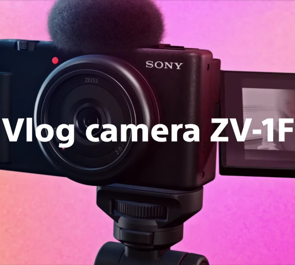 Sony ZV-1F é lançada como nova câmera compacta para criadores de