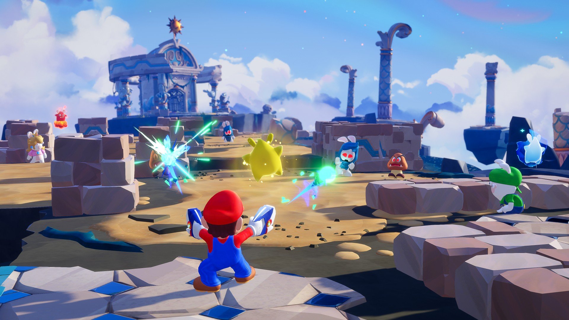 Ubisoft apresenta as primeiras DLCs de Mario + Rabbids Sparks of