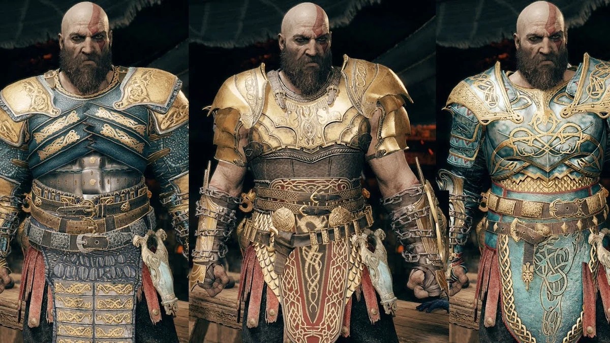 God of War Ragnarok permite que você mude aparência de armaduras e