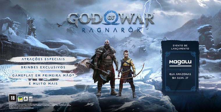 God of War Ragnarok e Sonic Frontiers são destaques nos lançamentos da  semana