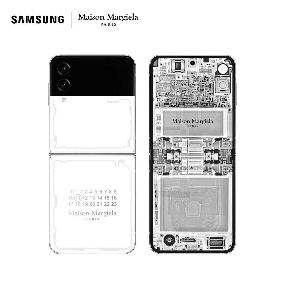 100台限定 Galaxy Z Flip 4 Maison Margiela Samsung anuncia Galaxy Z Flip 4 Maison Margiela Edition com design