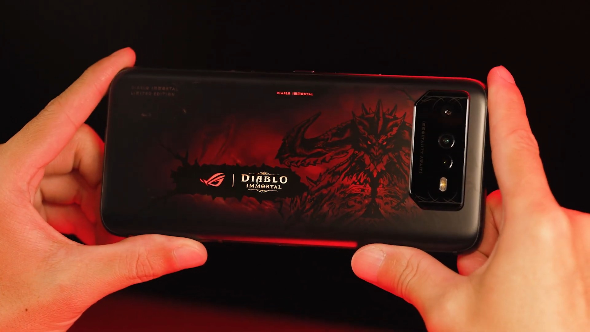 スマートフォン本体 ROG Phone 6 Diablo Immortal 16/512GB Amazon | ASUS ROG Phone 6 Diablo Immortal Edition 【日本正規代理店