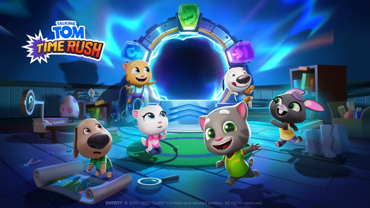 NOVO JOGO! 🎮🏃💨 Talking Tom Time Rush (Trailer Oficial de Lançamento) 