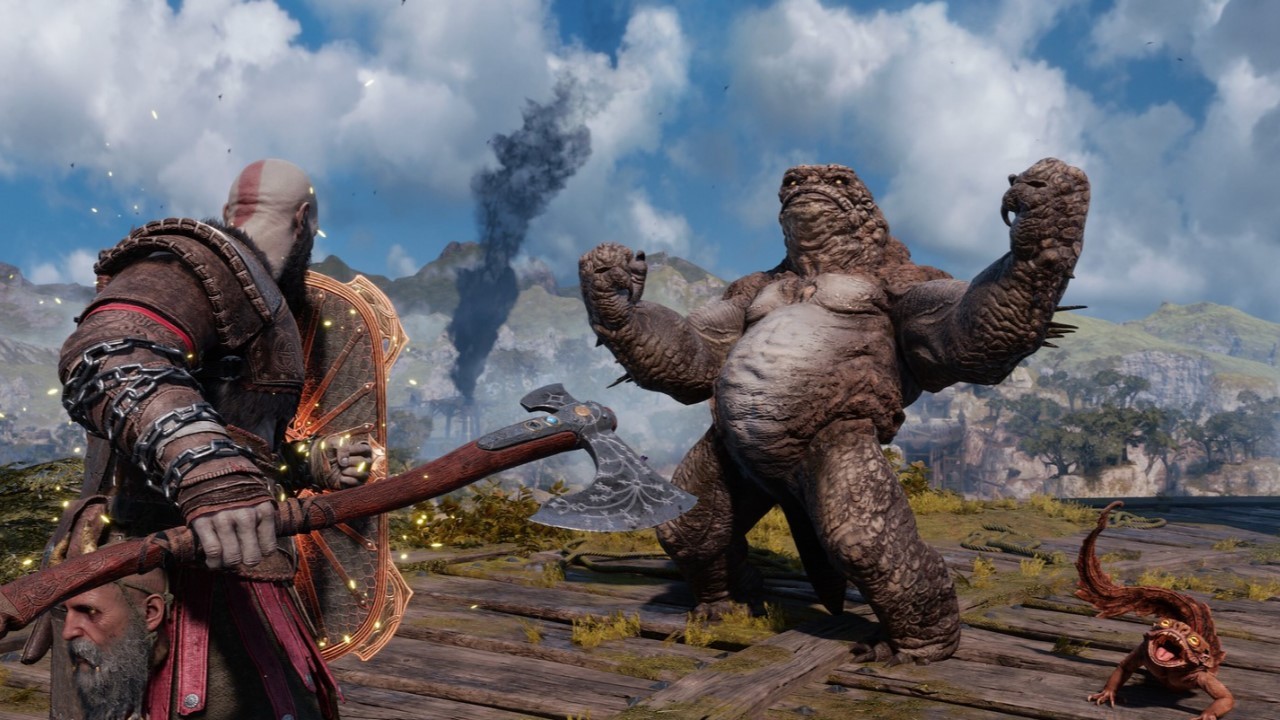 God of War Ragnarök para PS4 Santa Mônica Studio - Jogos de Ação