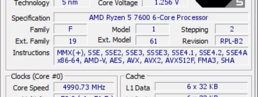 AMD Ryzen 9 7900, Ryzen 7 7700 e Ryzen 5 7600 têm possíveis