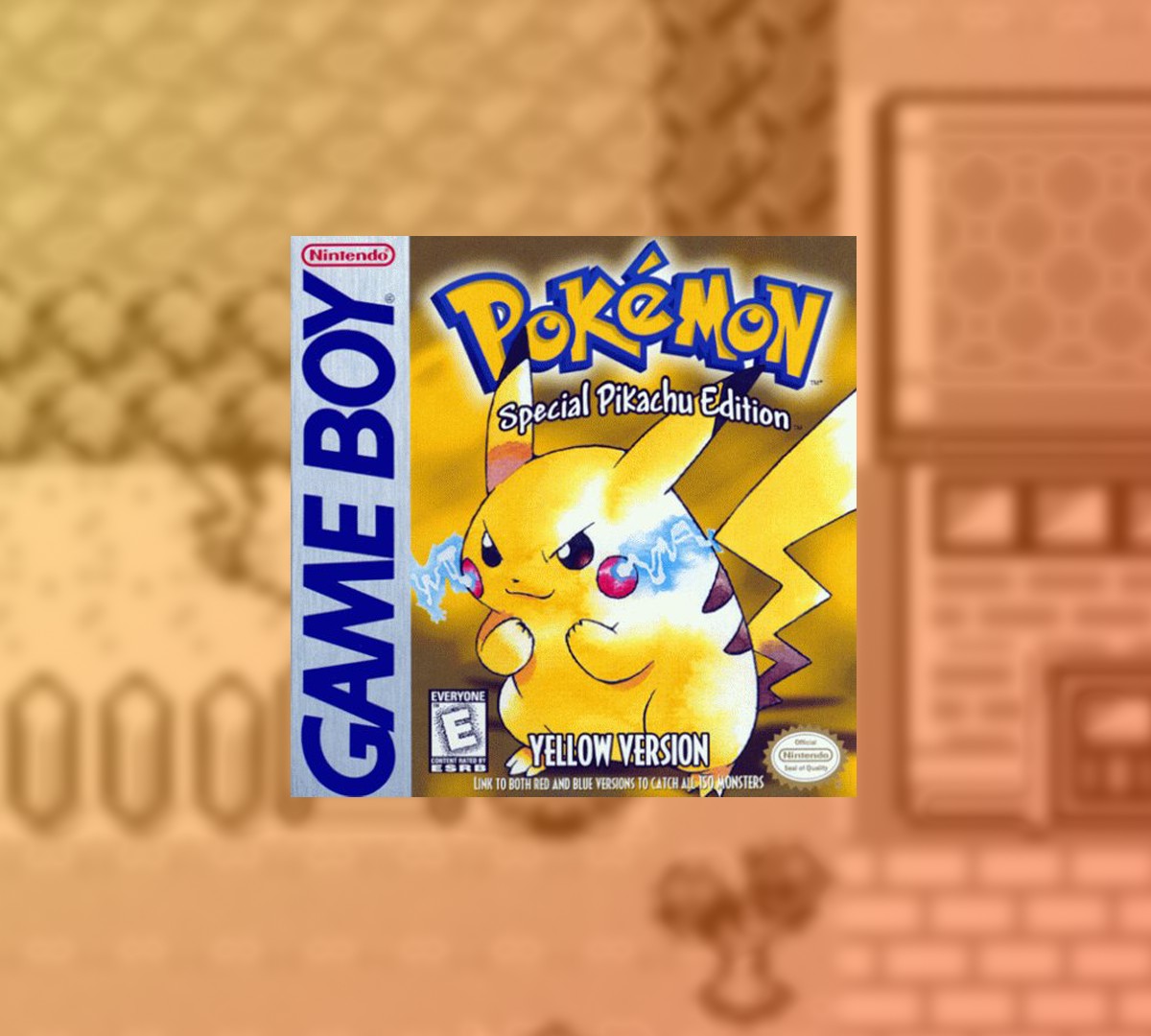 Pokemon Yellow Nintendo Game Boy Completo