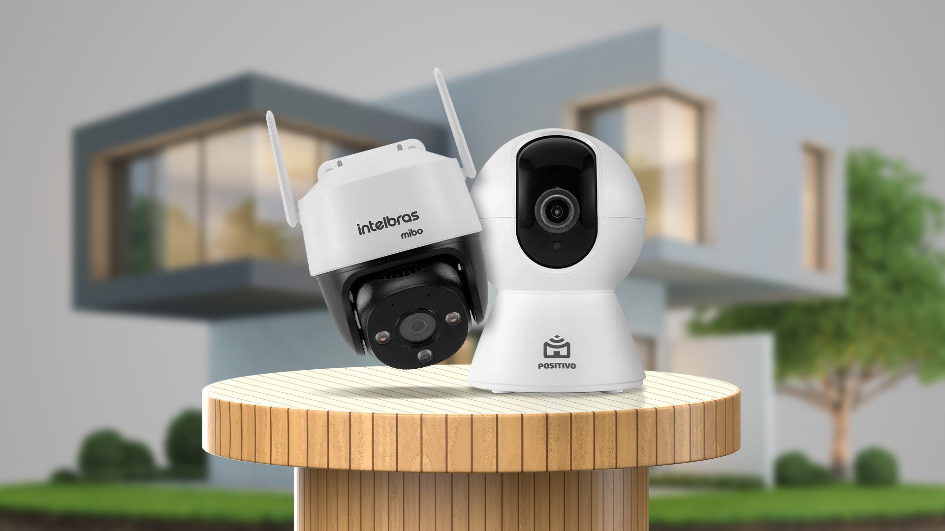 Smart Câmera 360° Bot Wi-Fi 2ª Geração - Positivo Casa Inteligente