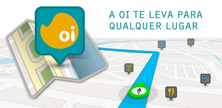 Oi Mapas: GPS com navegação offline gratuito para Android