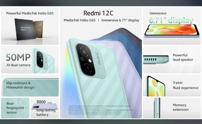 Xiaomi Redmi 12C é bom? Veja preço e ficha técnica do celular