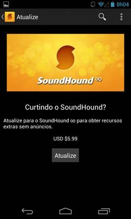 Nova versão do app SoundHound mostra letras da música em tempo real