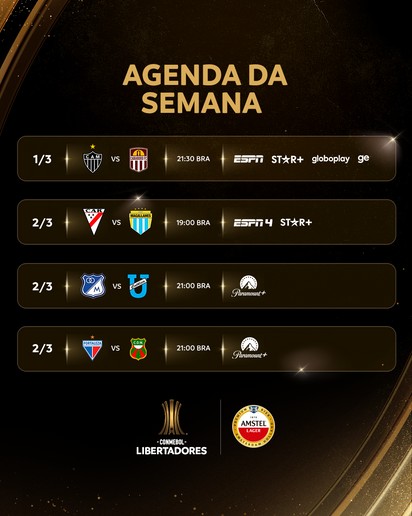 Libertadores hoje: resultados, próximos jogos e onde assistir ao vivo