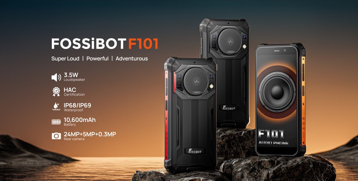 芸能人愛用 FOSSiBOT alto e mAh 10.600 de bateria com anunciado é F101 スマートフォン本体