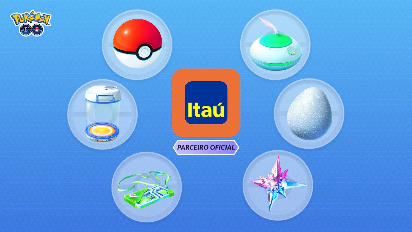 Pokémon GO anuncia parceria com o Itaú no Brasil - TudoCelular.com
