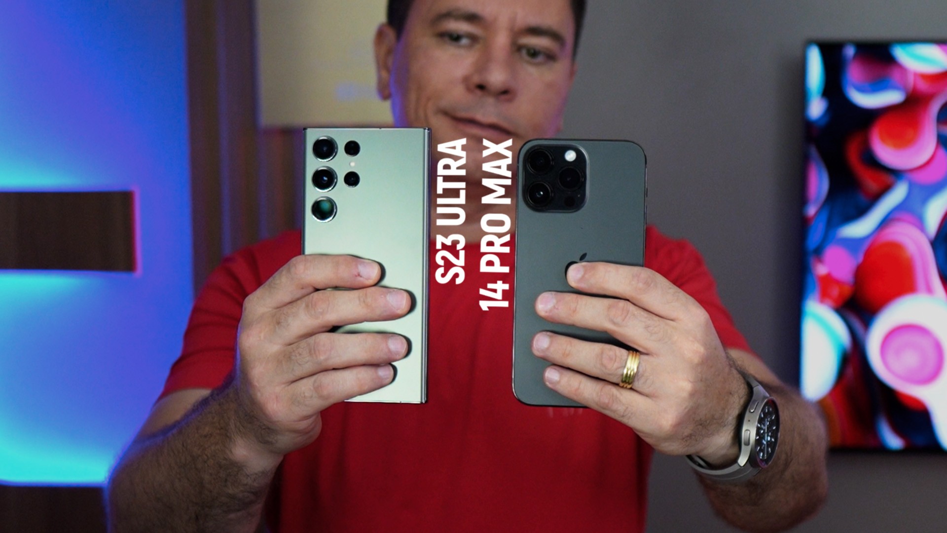 Duelo de celulares: Galaxy S23 Ultra x iPhone 14 Pro