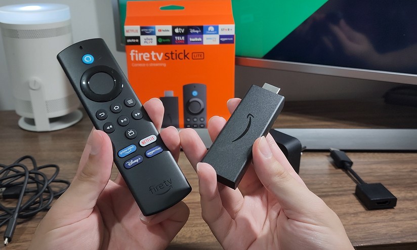 Fire TV Stick Lite  com Alexa e Controle Remoto Full HD – 2ª Geração  – Promoção do Dia