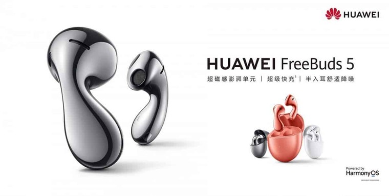 HUAWEI TECHNOLOGIES FREEBUDS 5CERAMIC … Huawei lança FreeBuds 5 com design inovador curvilíneo e até 30