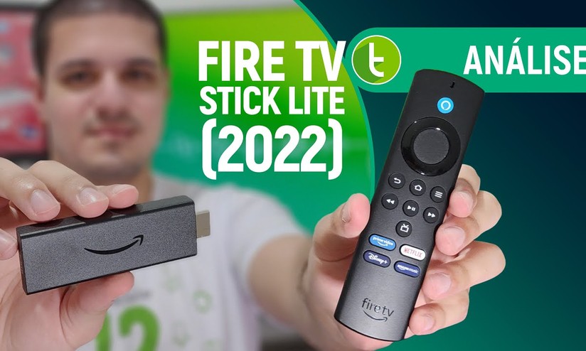 Fire TV Stick Lite  com Alexa e Controle Remoto Full HD – 2ª