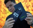 Moto G73: cell phone with Motorola j set