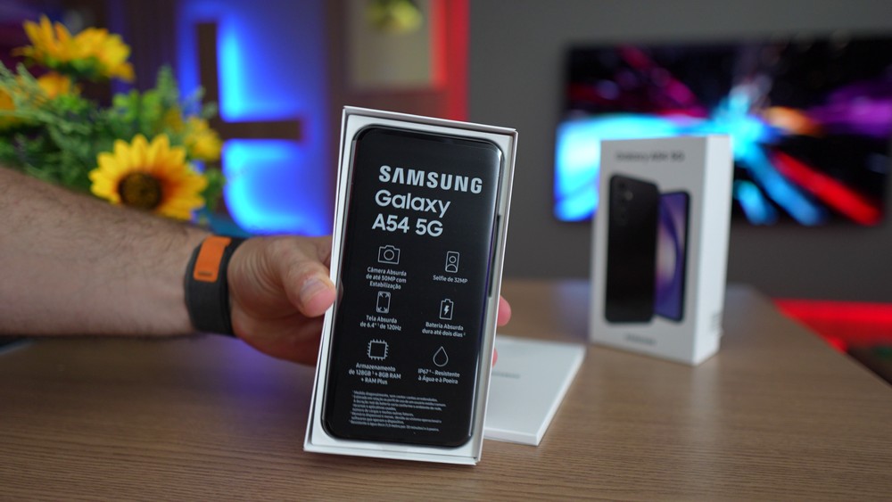 Samsung Galaxy A54 5G 5G Dual SIM 256 GB violeta 8 GB RAM