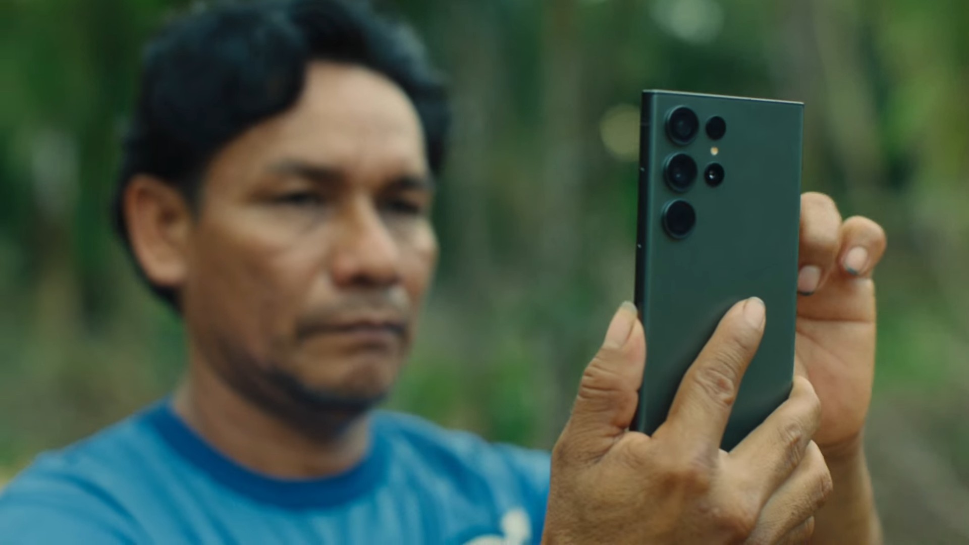 Samsung Galaxy line used by indigenous people to defend the Amazon