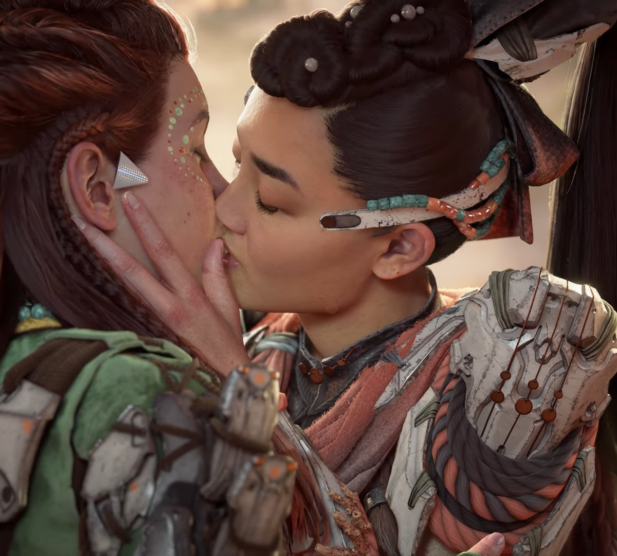 DLC de Horizon Forbidden West tem avaliações negativas por beijo entre  mulheres