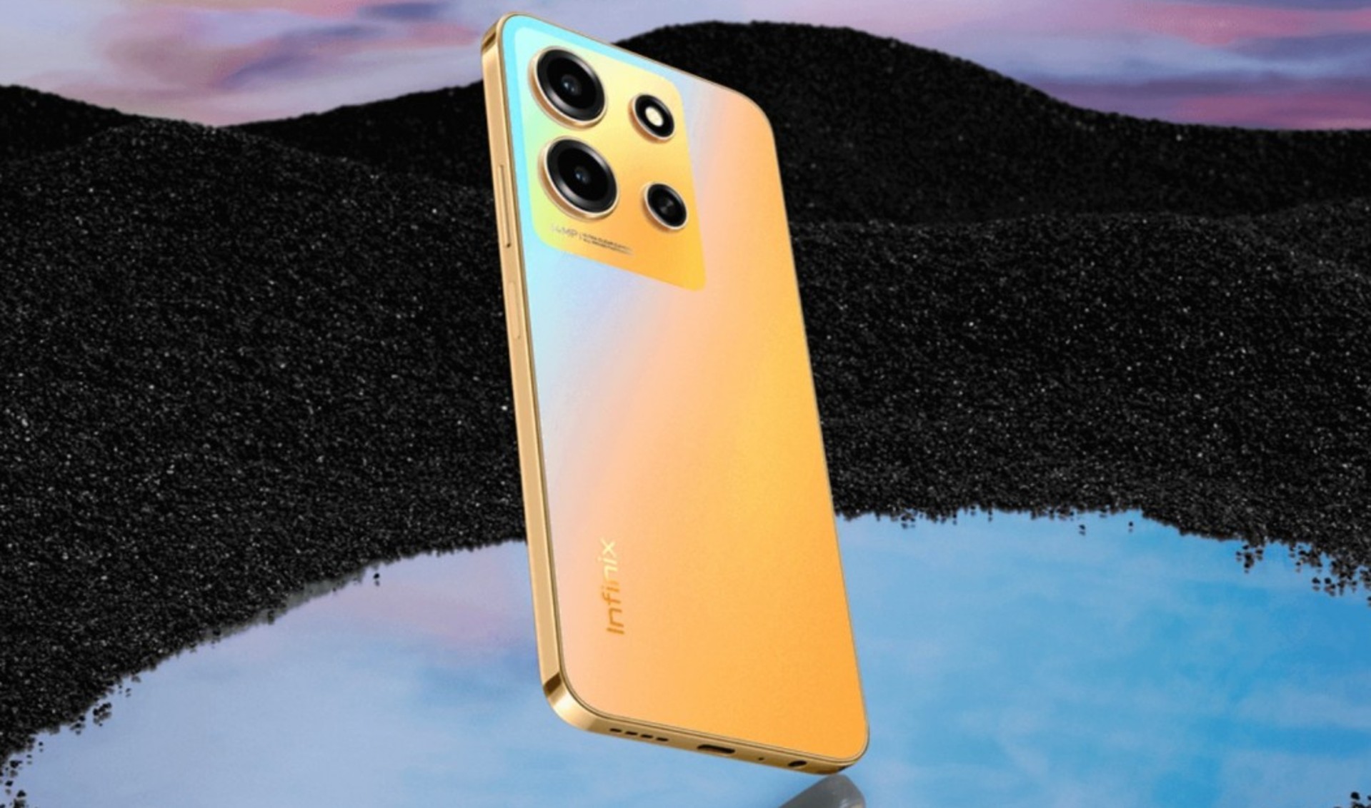 Infinix note 30 золотистый