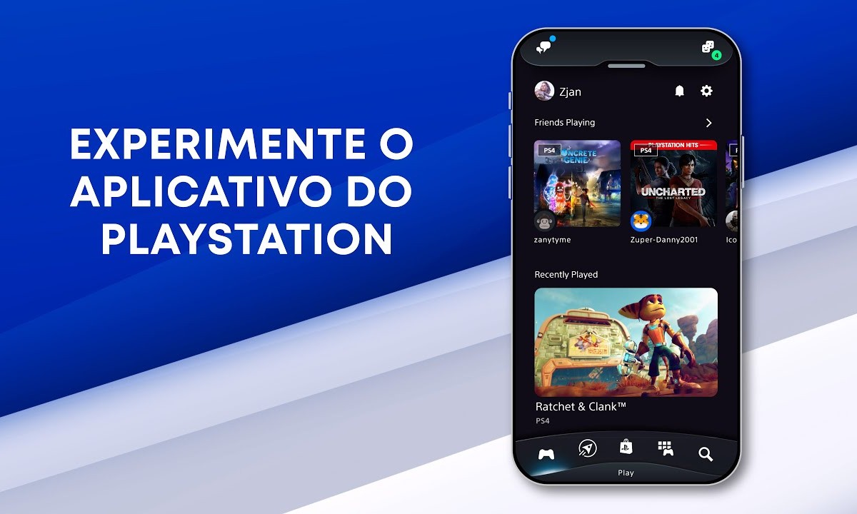 PlayStation™App  Conecte-se com seu mundo PlayStation no Android e no iOS