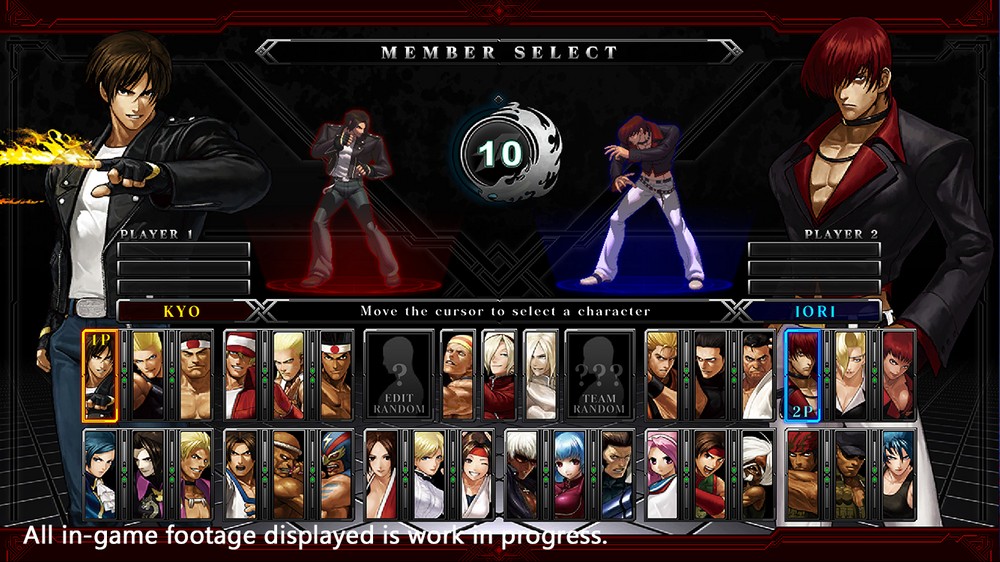 IA mostra como seriam os personagens de King of Fighters '97 com