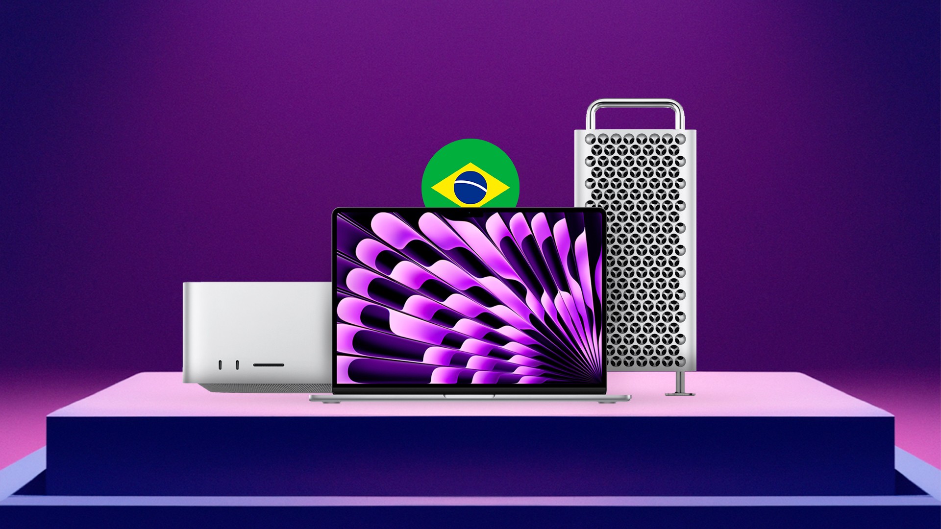 Os novos MacBook Air de 15 polegadas, Mac Studio e Mac Pro já estão  disponíveis - Apple (BR)