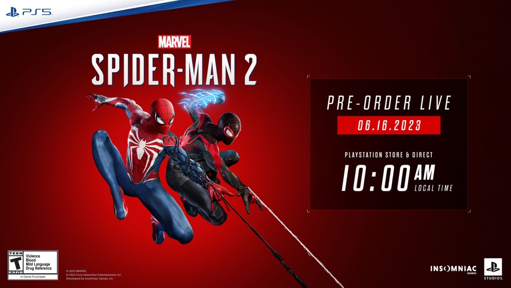 Marvel's Spider-Man 2 (PS5): modo Novo Jogo + é adiado para 2024