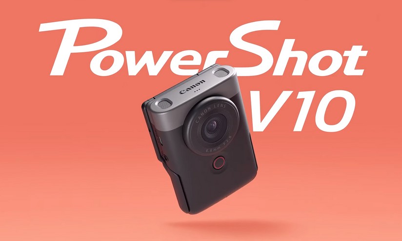 Compacta e poderosa: Canon PowerShot V10 será lançada no Brasil