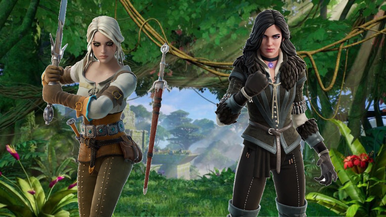 Skins de Ciri e Yennefer chegarão ao Fortnite em celebração à 3ª