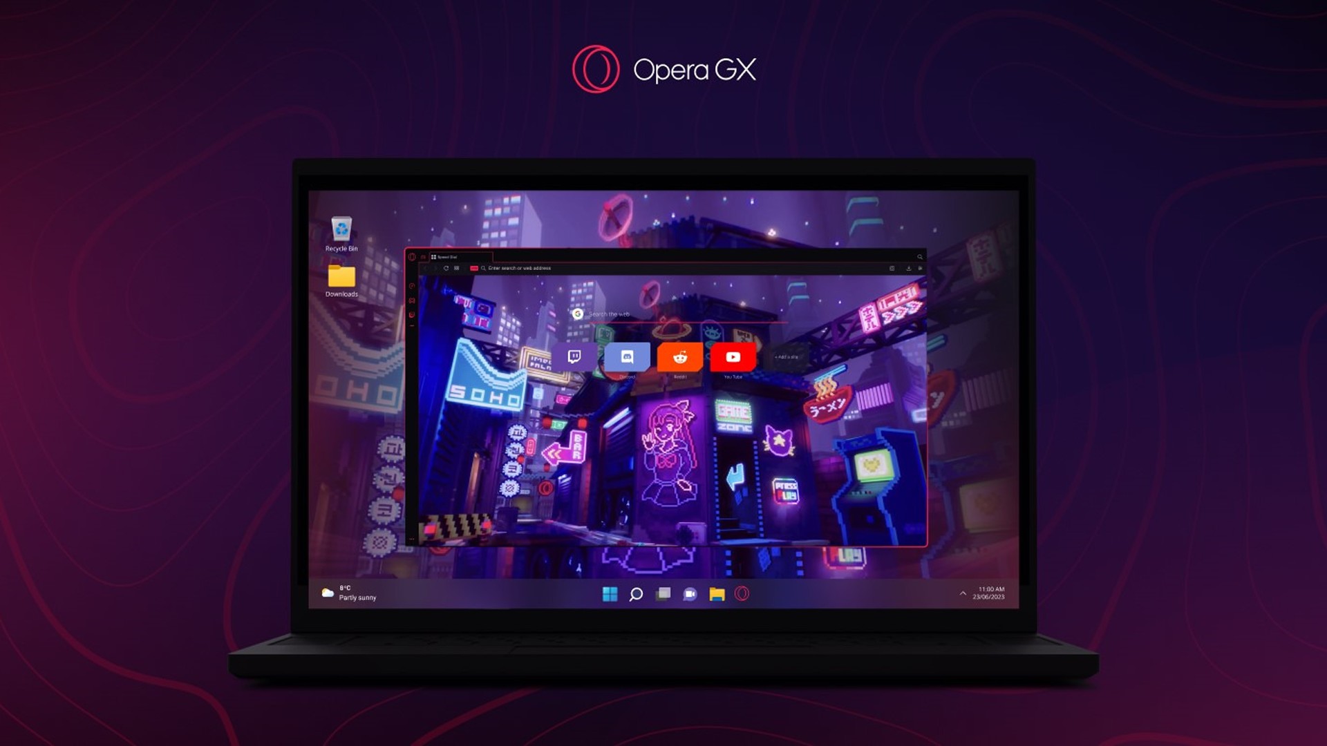 Opera GX, Navegador Gaming