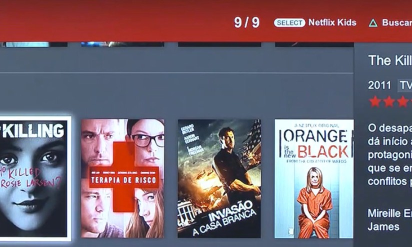 Aplicativo da Netflix no AirPlay para de funcionar, duas semanas