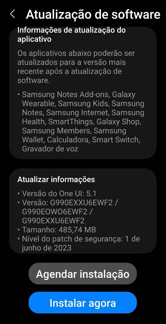 Como instalar ou atualizar o app Samsung Internet