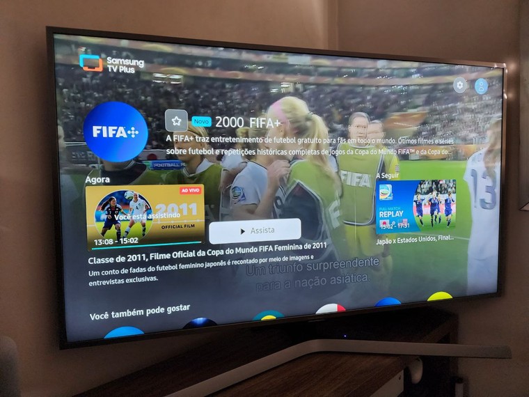 Além dos mais de 800 canais gratuitos, Google TV agora terá Fifa+