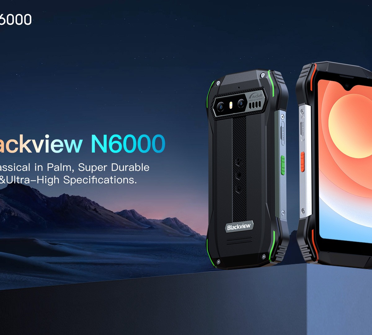 Blackview N6000: mini celular robusto de 4,3 polegadas é lançado