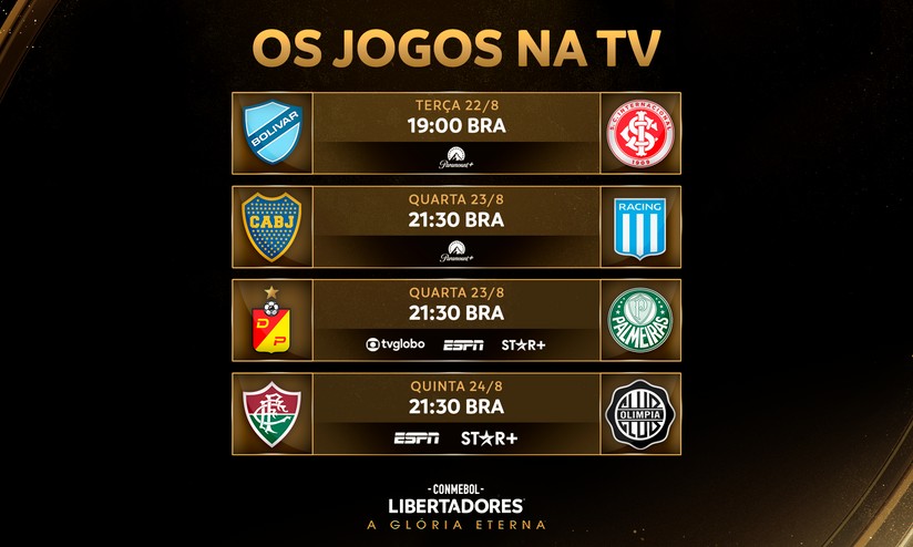 Jogos de hoje, quarta-feira, 25/10/2023: onde assistir e horários