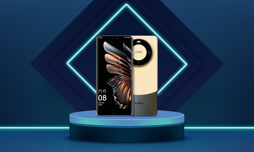 Huawei Mate 70 Pro: imagem real vazada mostra três furos na tela