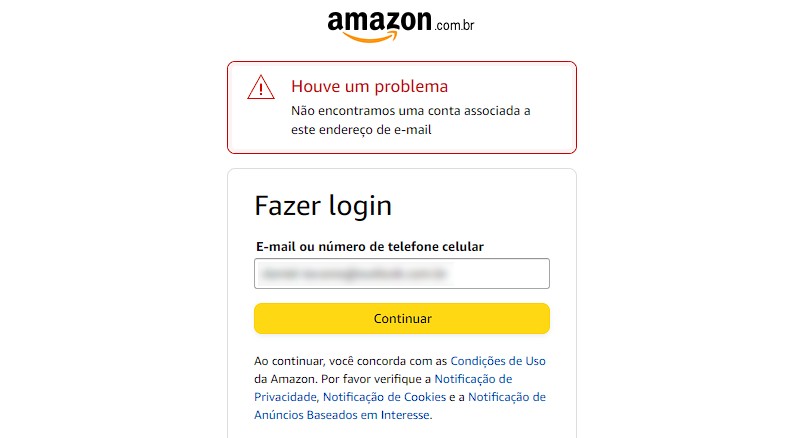 Assinatura  Prime, a assinatura está vinculada ao google