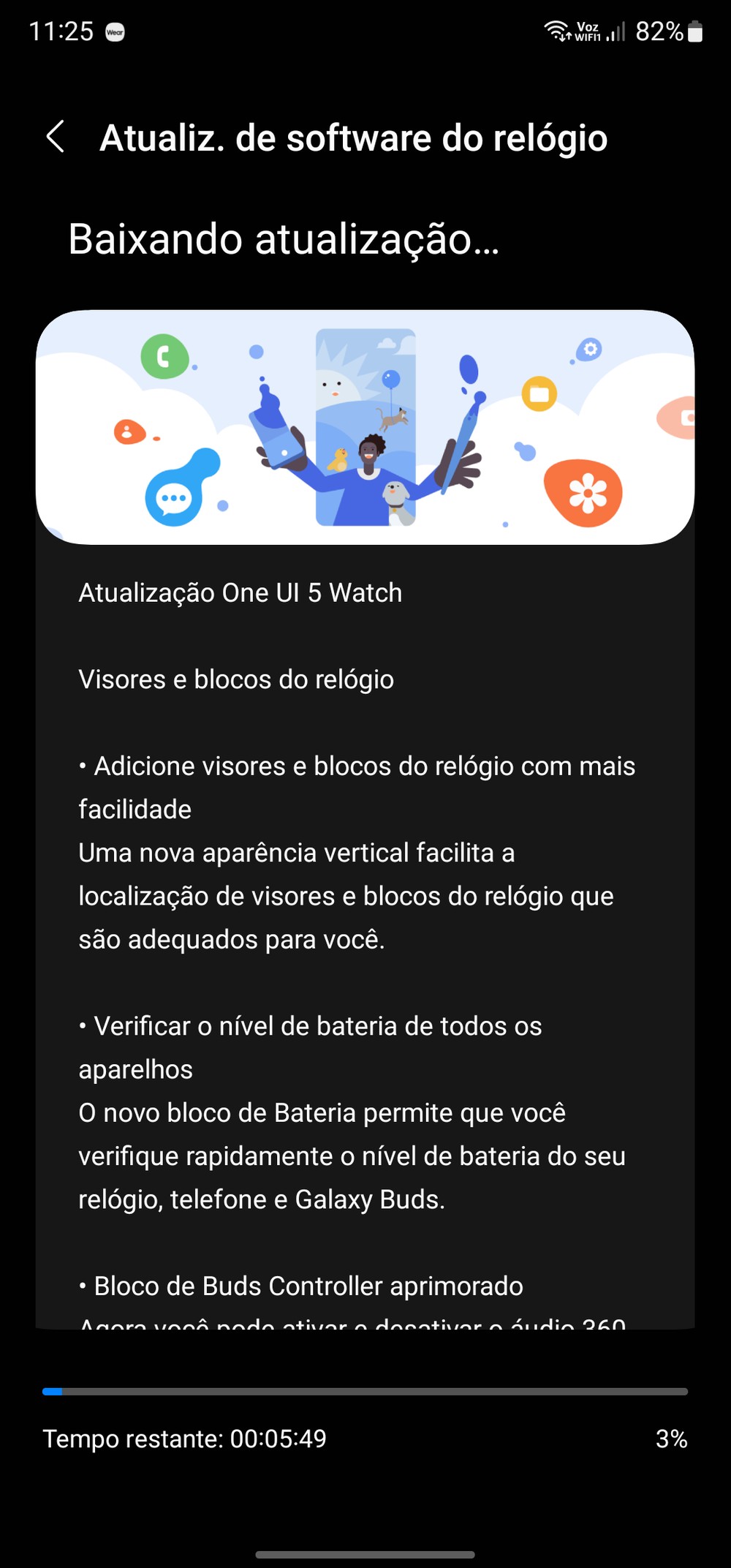 One UI 5 Watch: linhas Galaxy Watch 4 e 5 são atualizadas com Wear OS 4 no  Brasil 