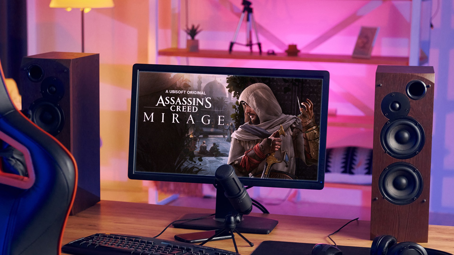 Assassin's Creed Mirage: gameplay do jogo é transmitida ao vivo em prédio  de São Paulo 